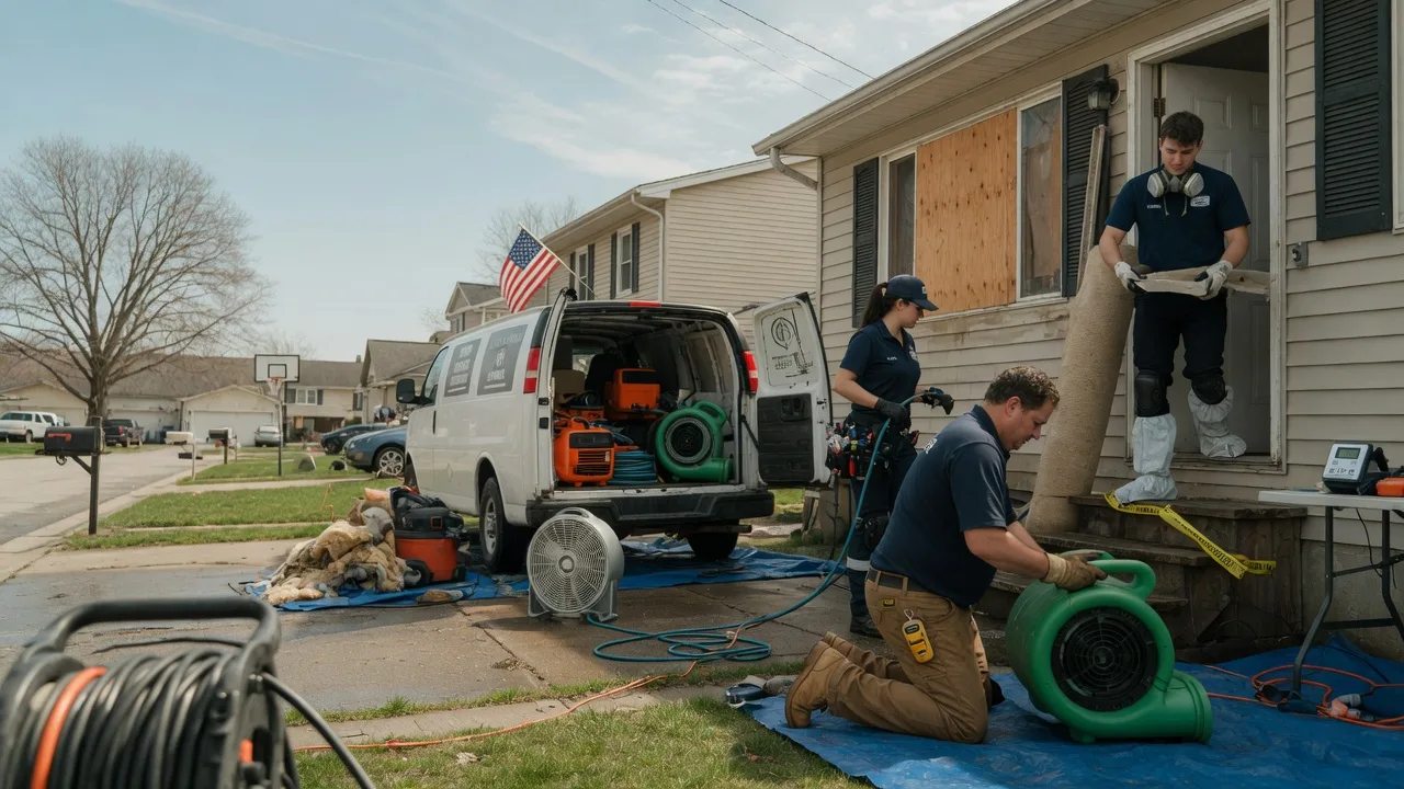 Water Damage Restoration in New Providence, IA near me